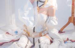 Cosplay：FGO尼禄花嫁cos @一千只猫薄禾