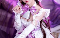 #Cosplay#碧蓝航线樫野cos牛牛女仆装 @鳗鱼霏儿